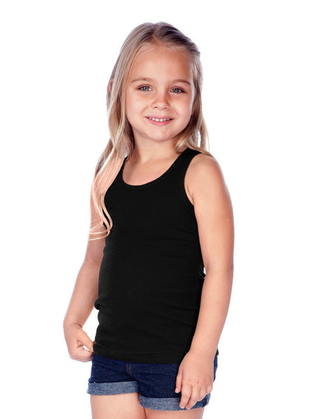 Girls/Juniors Beater Rib Tank-ADA