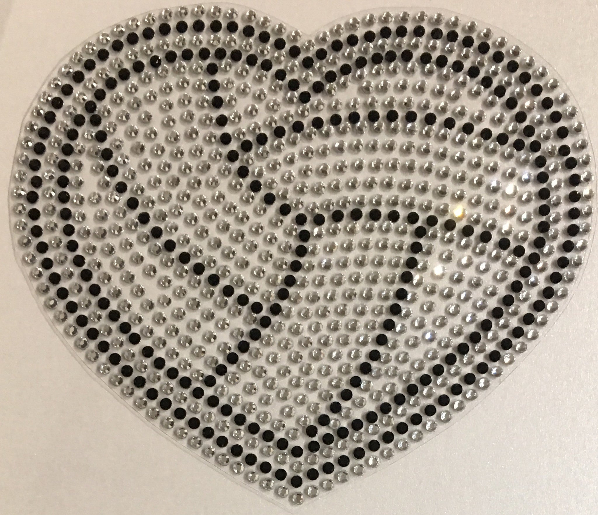 Volleyball Rhinestone Car Decal